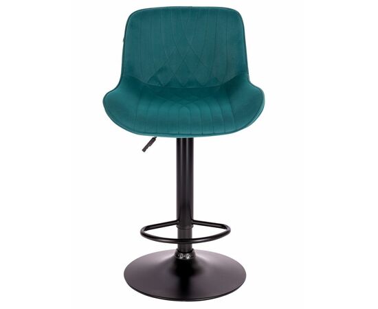 Барный стул Everprof Grace Black Ткань Темно-зеленый, изображение 3 | Интернет магазин мебели и декора LifeDekor