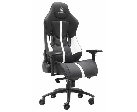 Стул для геймера Everprof Jaguar Экокожа Белый | Интернет магазин мебели и декора LifeDekor