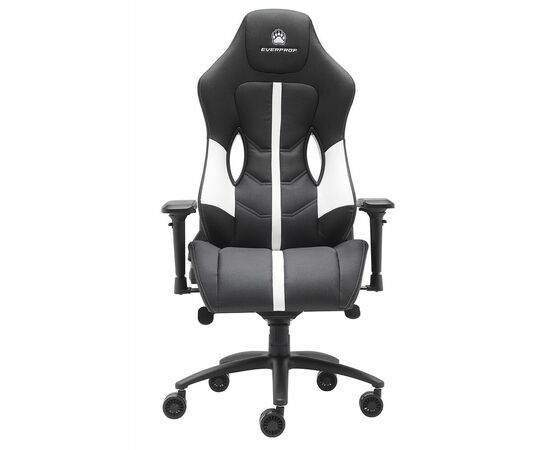 Стул для геймера Everprof Jaguar Экокожа Белый, изображение 2 | Интернет магазин мебели и декора LifeDekor