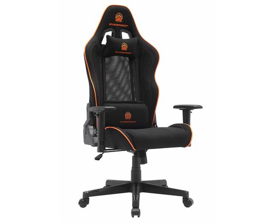 Стул для геймера Everprof Panther Ткань Оранжевый, изображение 7 | Интернет магазин мебели и декора LifeDekor