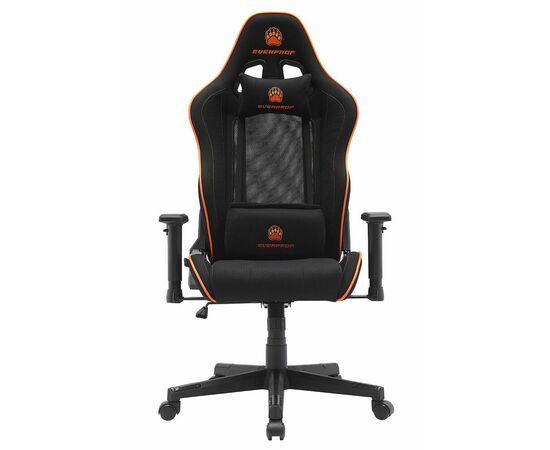 Стул для геймера Everprof Panther Ткань Оранжевый, изображение 9 | Интернет магазин мебели и декора LifeDekor