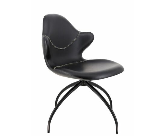 Обеденное кресло Everprof Paradise Экокожа Черный | Интернет магазин мебели и декора LifeDekor