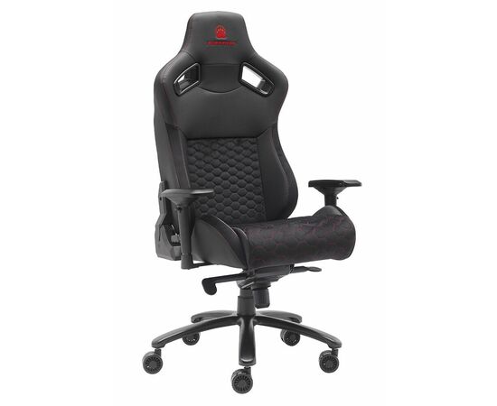 Стул для геймера Everprof Puma Ткань Черный, изображение 7 | Интернет магазин мебели и декора LifeDekor