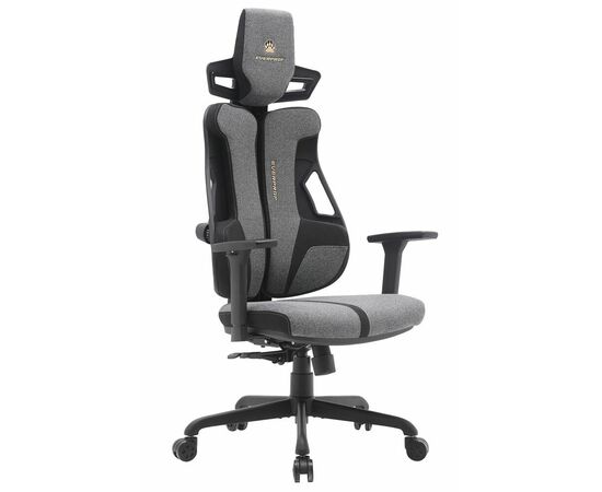 Стул для геймера Everprof Serval S Ткань Черно-серый | Интернет магазин мебели и декора LifeDekor
