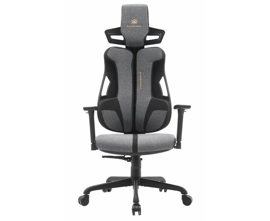 Стул для геймера Everprof Serval S Ткань Черно-серый, изображение 2 | Интернет магазин мебели и декора LifeDekor