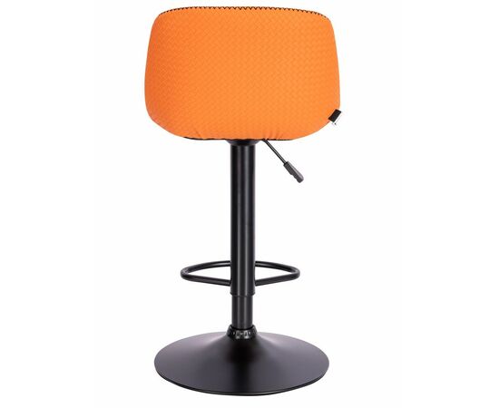 Барный стул Everprof Smile Black Экокожа Оранжевый, изображение 4 | Интернет магазин мебели и декора LifeDekor