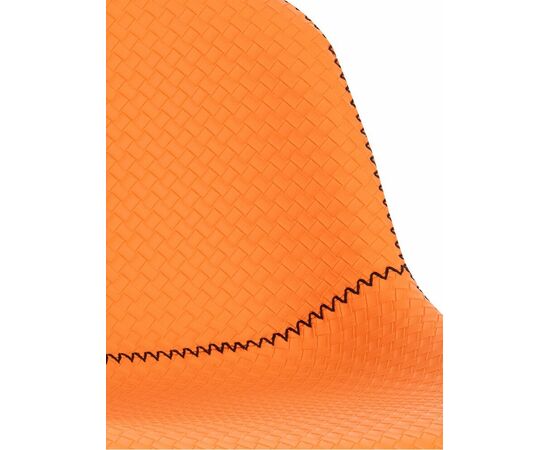 Барный стул Everprof Smile Black Экокожа Оранжевый, изображение 5 | Интернет магазин мебели и декора LifeDekor