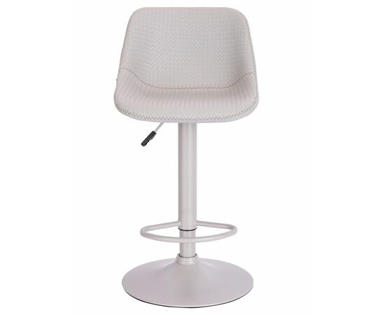 Барный стул Everprof Smile Grey Экокожа Серый, изображение 3 | Интернет магазин мебели и декора LifeDekor