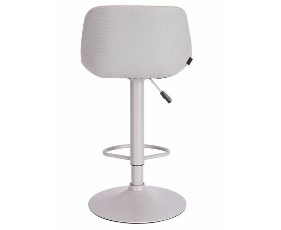 Барный стул Everprof Smile Grey Экокожа Серый, изображение 4 | Интернет магазин мебели и декора LifeDekor