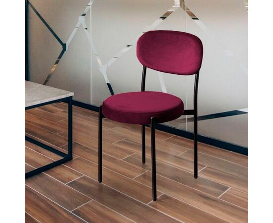 Стул Mason, бархат винно-красный 16, изображение 4 | Интернет магазин мебели и декора LifeDekor