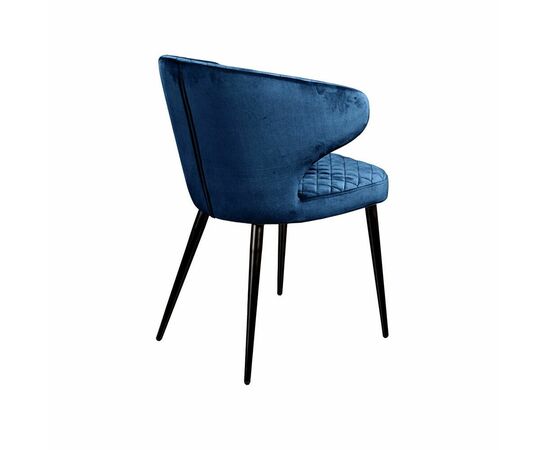 Стул Richard ромб, бархат синий 29, изображение 5 | Интернет магазин мебели и декора LifeDekor