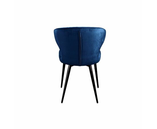 Стул Richard ромб, бархат синий 29, изображение 7 | Интернет магазин мебели и декора LifeDekor
