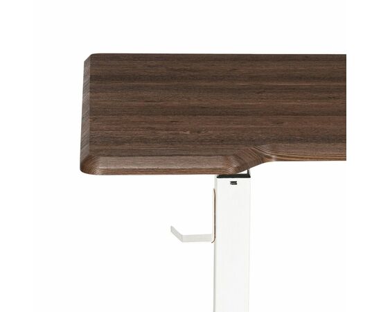 Компьютерный стол Маркос с механизмом подъема 140х80х75 орех кантри / белый, изображение 13 | Интернет магазин мебели и декора LifeDekor