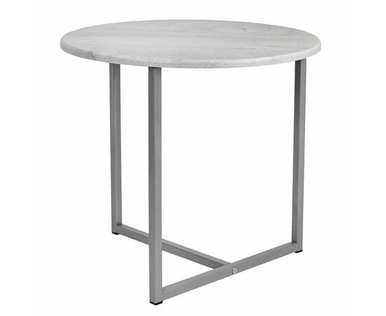 Стол журнальный BeautyStyle 27 дуб дымчатый/металлик, изображение 2 | Интернет магазин мебели и декора LifeDekor