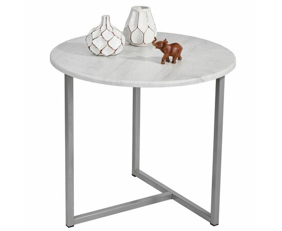 Стол журнальный BeautyStyle 27 дуб дымчатый/металлик, изображение 10 | Интернет магазин мебели и декора LifeDekor