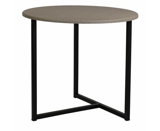 Стол журнальный BeautyStyle 27 текстиль темный/черный | Интернет магазин мебели и декора LifeDekor