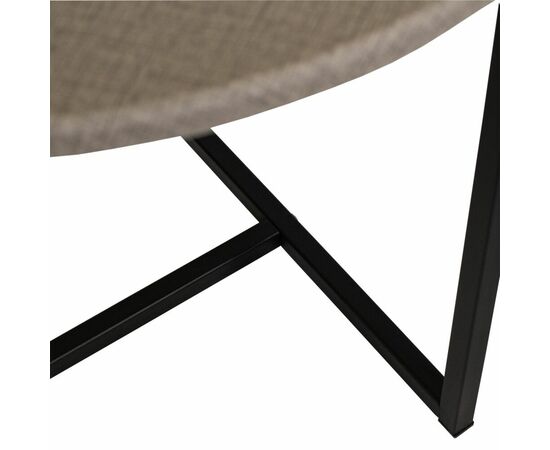 Стол журнальный BeautyStyle 27 текстиль темный/черный, изображение 5 | Интернет магазин мебели и декора LifeDekor