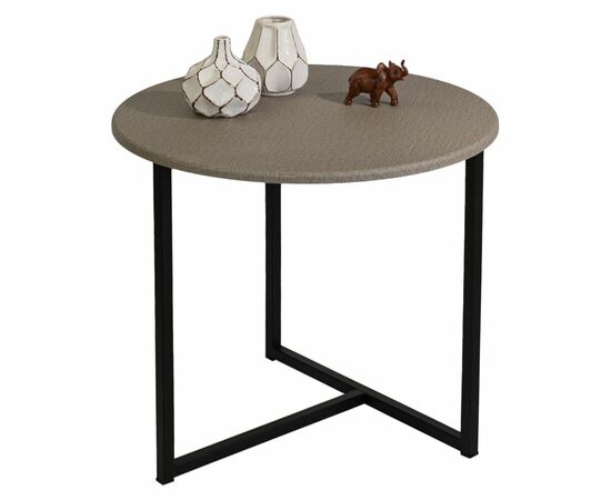 Стол журнальный BeautyStyle 27 текстиль темный/черный, изображение 6 | Интернет магазин мебели и декора LifeDekor