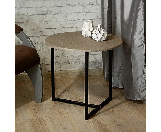 Стол журнальный BeautyStyle 27 текстиль темный/черный, изображение 9 | Интернет магазин мебели и декора LifeDekor