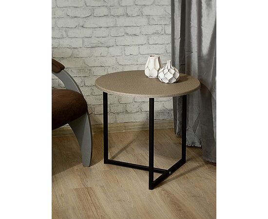 Стол журнальный BeautyStyle 27 текстиль темный/черный, изображение 10 | Интернет магазин мебели и декора LifeDekor