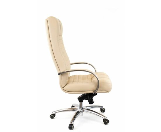Кресло руководителя Everprof Atlant AL M Кожаное Бежевый, изображение 2 | Интернет магазин мебели и декора LifeDekor
