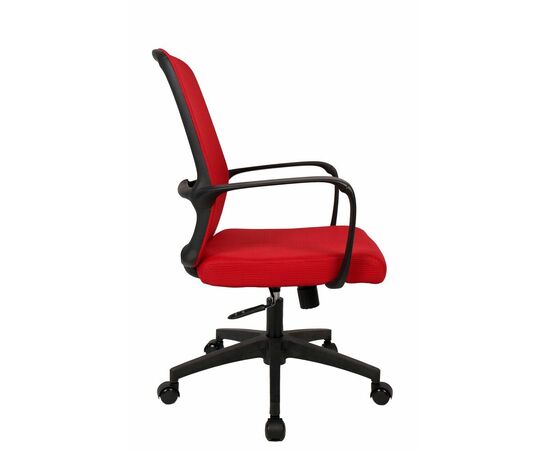 Операторское кресло Everprof Bamboo Сетка Красный, изображение 2 | Интернет магазин мебели и декора LifeDekor