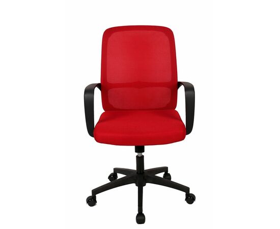 Операторское кресло Everprof Bamboo Сетка Красный, изображение 3 | Интернет магазин мебели и декора LifeDekor