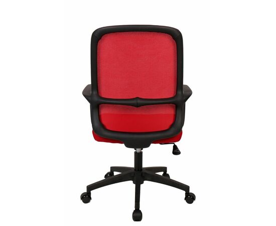 Операторское кресло Everprof Bamboo Сетка Красный, изображение 4 | Интернет магазин мебели и декора LifeDekor