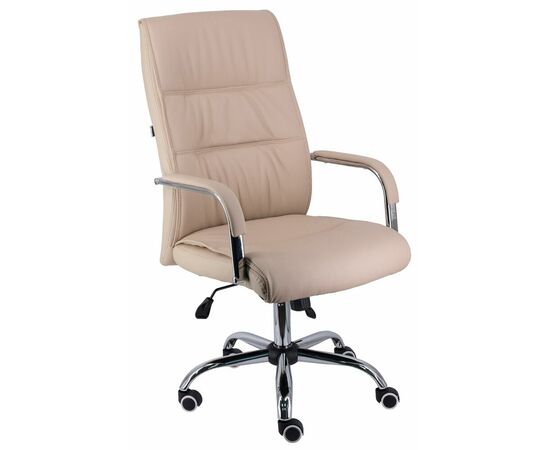 Кресло руководителя Everprof Bond TM Экокожа Бежевый | Интернет магазин мебели и декора LifeDekor