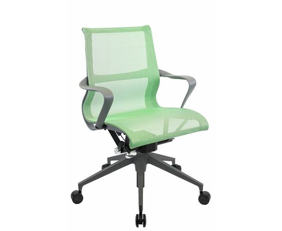 Премиум кресло Everprof Chicago Grey Сетка Зеленый | Интернет магазин мебели и декора LifeDekor