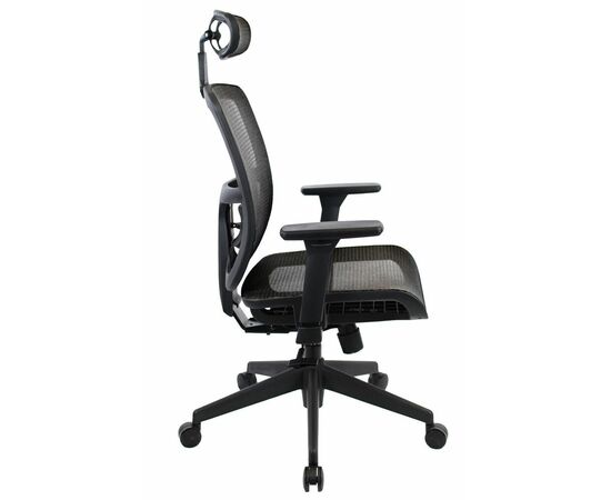 Эргономичное кресло Everprof Dublin Сетка Черный, изображение 2 | Интернет магазин мебели и декора LifeDekor