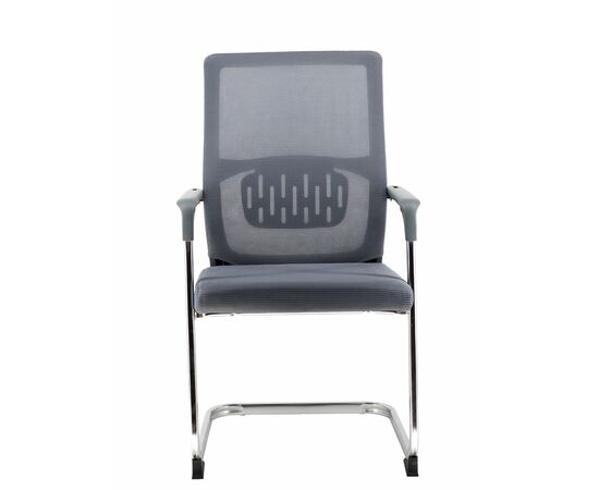 Кресло для посетителей Everprof EP-510 Grey Сетка Серый, изображение 2 | Интернет магазин мебели и декора LifeDekor