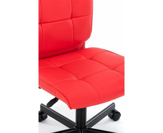 Операторское кресло Everprof EP-300 Экокожа Красный, изображение 4 | Интернет магазин мебели и декора LifeDekor