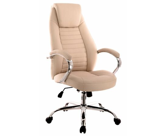 Кресло руководителя Everprof Era TM Экокожа Бежевый | Интернет магазин мебели и декора LifeDekor