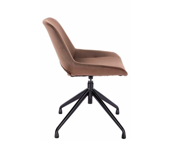 Обеденный стул Everprof Oscar Ткань Шоколад, изображение 3 | Интернет магазин мебели и декора LifeDekor