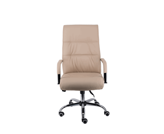 Кресло руководителя Everprof Bond TM Экокожа Бежевый, изображение 2 | Интернет магазин мебели и декора LifeDekor