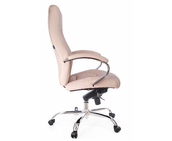 Кресло руководителя Everprof Kron M Кожаное Бежевый, изображение 2 | Интернет магазин мебели и декора LifeDekor