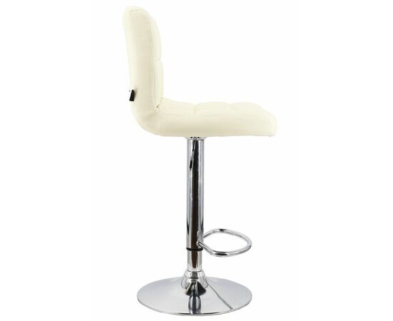 Барный стул Everprof Asti Экокожа Кремовый, изображение 2 | Интернет магазин мебели и декора LifeDekor