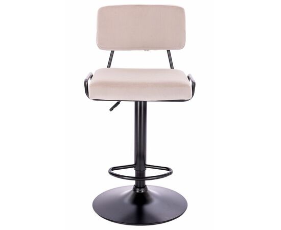 Барный стул Everprof Bit Ткань Серо-бежевый, изображение 2 | Интернет магазин мебели и декора LifeDekor