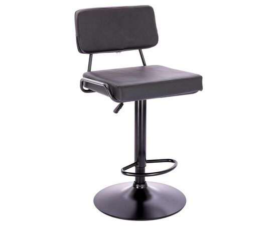 Барный стул Everprof Bit Экокожа Черный | Интернет магазин мебели и декора LifeDekor