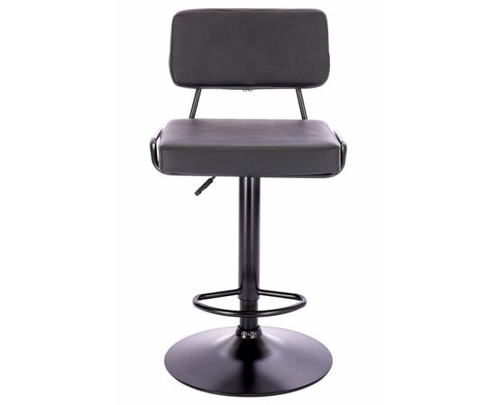 Барный стул Everprof Bit Экокожа Черный, изображение 2 | Интернет магазин мебели и декора LifeDekor