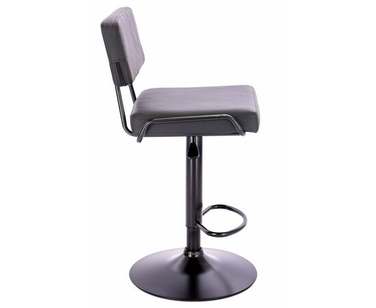 Барный стул Everprof Bit Экокожа Черный, изображение 3 | Интернет магазин мебели и декора LifeDekor