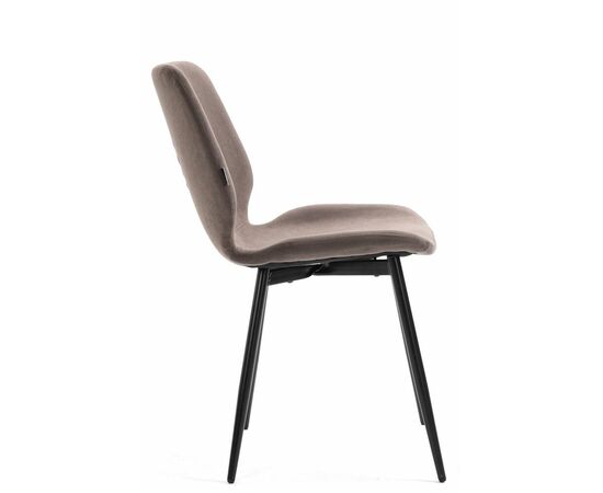 Обеденный стул Everprof Boom Ткань Коричневый, изображение 3 | Интернет магазин мебели и декора LifeDekor