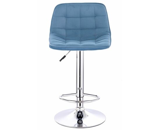 Барный стул Everprof Cooper Ткань Голубой, изображение 2 | Интернет магазин мебели и декора LifeDekor