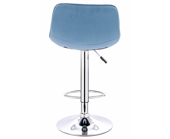 Барный стул Everprof Cooper Ткань Голубой, изображение 4 | Интернет магазин мебели и декора LifeDekor