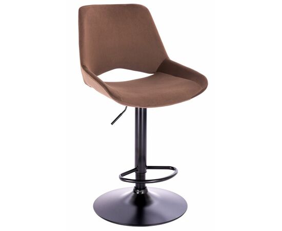 Барный стул Everprof Flash Ткань Шоколад | Интернет магазин мебели и декора LifeDekor