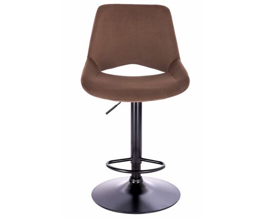 Барный стул Everprof Flash Ткань Шоколад, изображение 2 | Интернет магазин мебели и декора LifeDekor