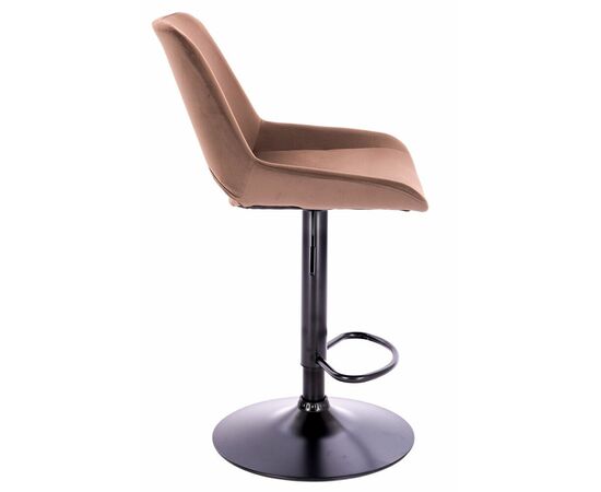 Барный стул Everprof Flash Ткань Шоколад, изображение 3 | Интернет магазин мебели и декора LifeDekor