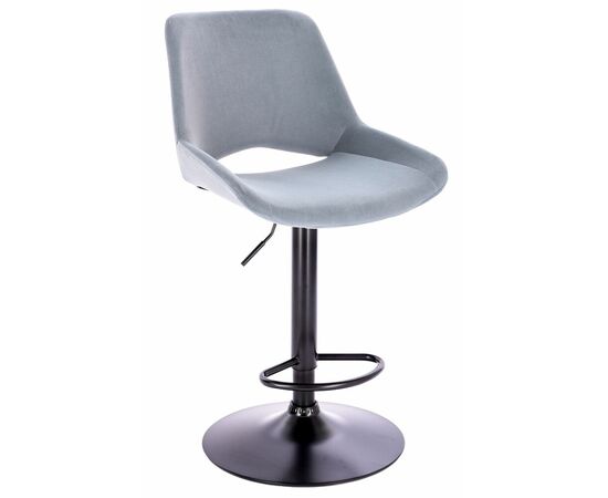 Барный стул Everprof Flash Ткань Серый | Интернет магазин мебели и декора LifeDekor