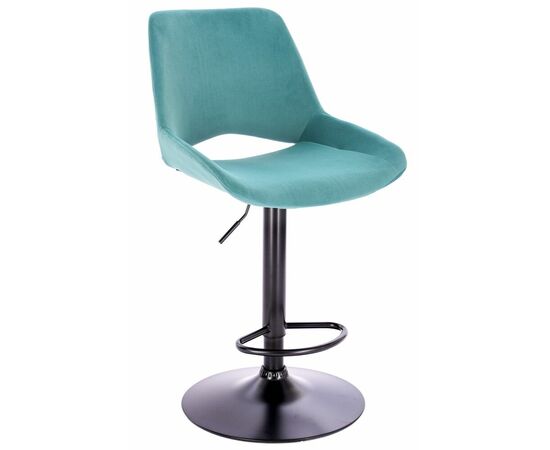 Барный стул Everprof Flash Ткань Бирюзовый | Интернет магазин мебели и декора LifeDekor